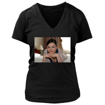 Sophie Ellis-Bextor Women's Deep V-Neck TShirt