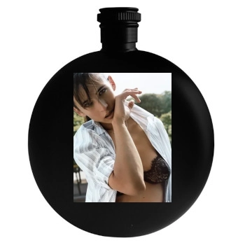 Sophie Marceau Round Flask