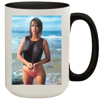 Sophie Marceau 15oz Colored Inner & Handle Mug