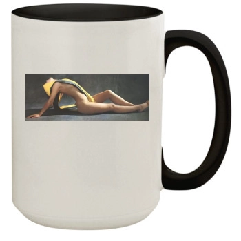 Sophie Marceau 15oz Colored Inner & Handle Mug