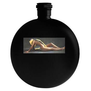 Sophie Marceau Round Flask