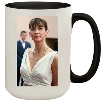 Sophie Marceau 15oz Colored Inner & Handle Mug