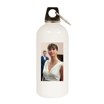 Sophie Marceau White Water Bottle With Carabiner