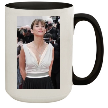 Sophie Marceau 15oz Colored Inner & Handle Mug