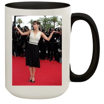 Sophie Marceau 15oz Colored Inner & Handle Mug