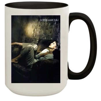 Sophie Marceau 15oz Colored Inner & Handle Mug