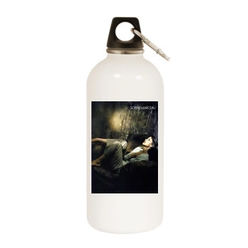 Sophie Marceau White Water Bottle With Carabiner