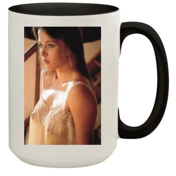 Sophie Marceau 15oz Colored Inner & Handle Mug