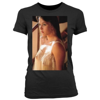 Sophie Marceau Women's Junior Cut Crewneck T-Shirt