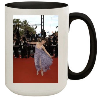 Sophie Marceau 15oz Colored Inner & Handle Mug