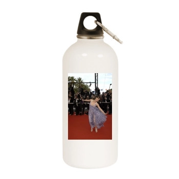 Sophie Marceau White Water Bottle With Carabiner