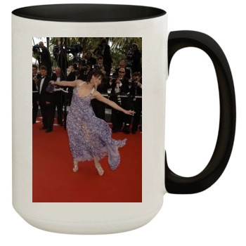 Sophie Marceau 15oz Colored Inner & Handle Mug