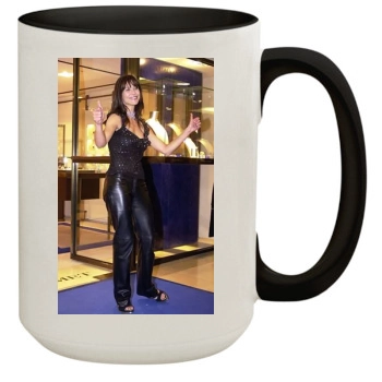 Sophie Marceau 15oz Colored Inner & Handle Mug