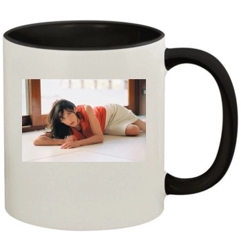 Sophie Marceau 11oz Colored Inner & Handle Mug