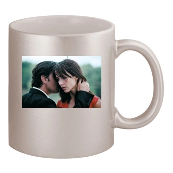 Sophie Marceau 11oz Metallic Silver Mug