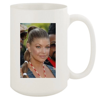 Fergie 15oz White Mug