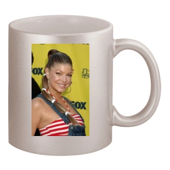 Fergie 11oz Metallic Silver Mug