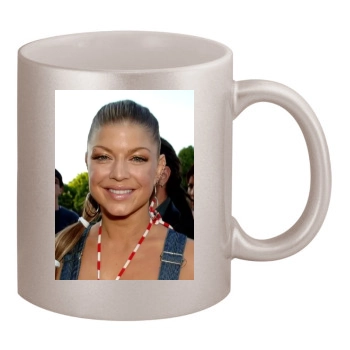 Fergie 11oz Metallic Silver Mug