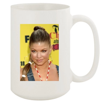 Fergie 15oz White Mug