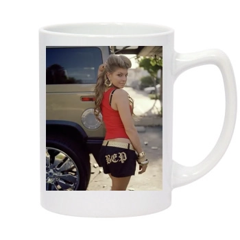 Fergie 14oz White Statesman Mug