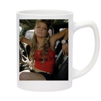 Fergie 14oz White Statesman Mug