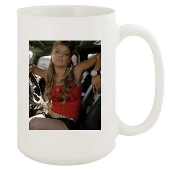 Fergie 15oz White Mug