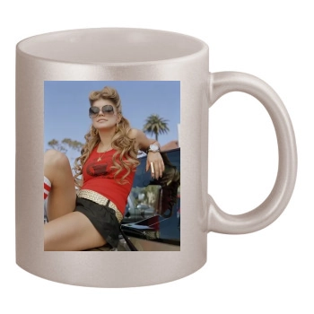 Fergie 11oz Metallic Silver Mug