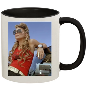 Fergie 11oz Colored Inner & Handle Mug