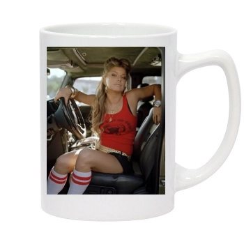 Fergie 14oz White Statesman Mug