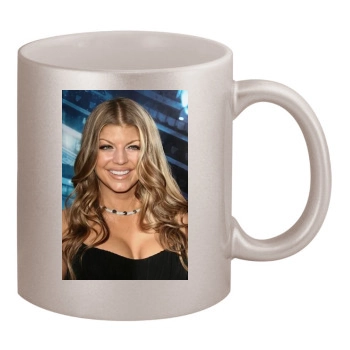 Fergie 11oz Metallic Silver Mug