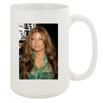 Fergie 15oz White Mug