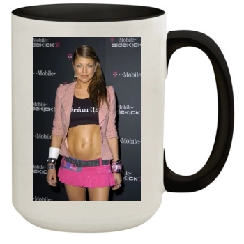 Fergie 15oz Colored Inner & Handle Mug