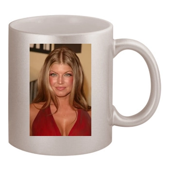 Fergie 11oz Metallic Silver Mug