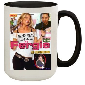 Fergie 15oz Colored Inner & Handle Mug