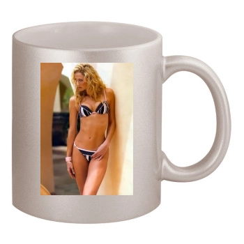 Stacy Keibler 11oz Metallic Silver Mug