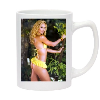 Stacy Keibler 14oz White Statesman Mug