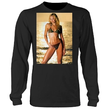 Stacy Keibler Men's Heavy Long Sleeve TShirt