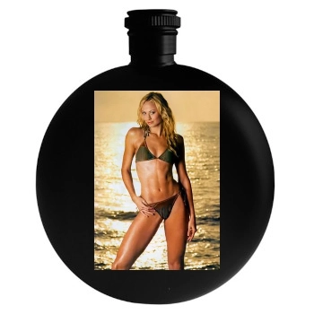 Stacy Keibler Round Flask