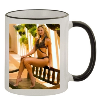 Stacy Keibler 11oz Colored Rim & Handle Mug