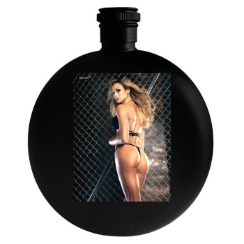 Stacy Keibler Round Flask