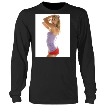 Stacy Keibler Men's Heavy Long Sleeve TShirt