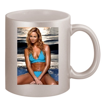 Stacy Keibler 11oz Metallic Silver Mug