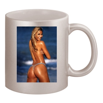 Stacy Keibler 11oz Metallic Silver Mug