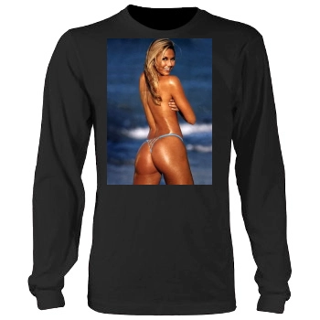 Stacy Keibler Men's Heavy Long Sleeve TShirt