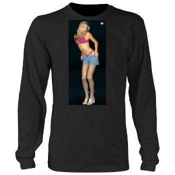 Stacy Keibler Men's Heavy Long Sleeve TShirt