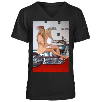 Stacy Keibler Men's V-Neck T-Shirt