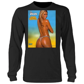 Stacy Keibler Men's Heavy Long Sleeve TShirt