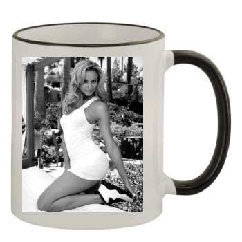 Stacy Keibler 11oz Colored Rim & Handle Mug