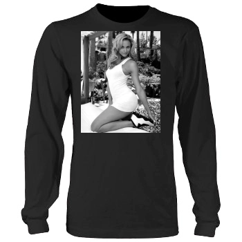 Stacy Keibler Men's Heavy Long Sleeve TShirt