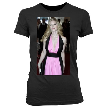 Stephanie March Women's Junior Cut Crewneck T-Shirt